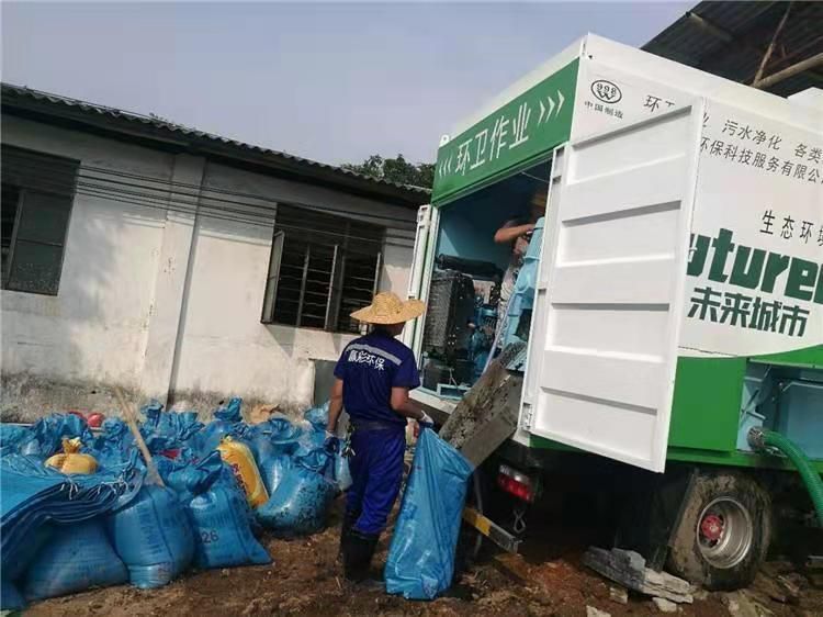 鄂温克工业污泥压干处理
